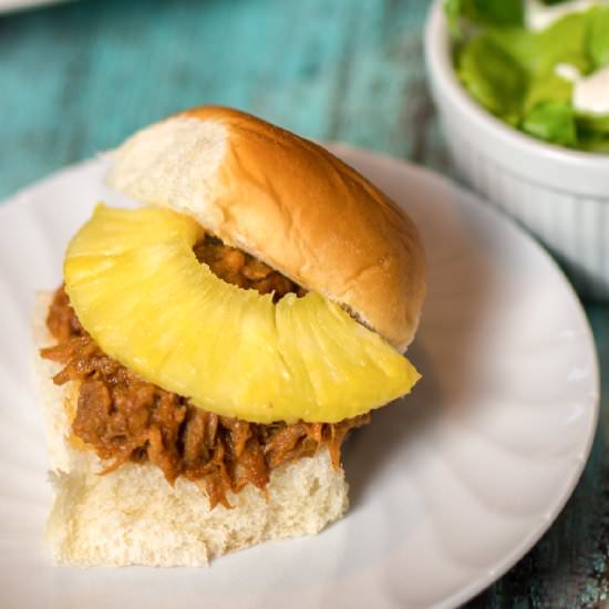 Aloha Barbecue Sliders