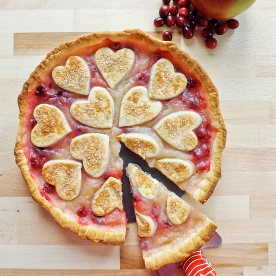 Apple and Cranberry Pie