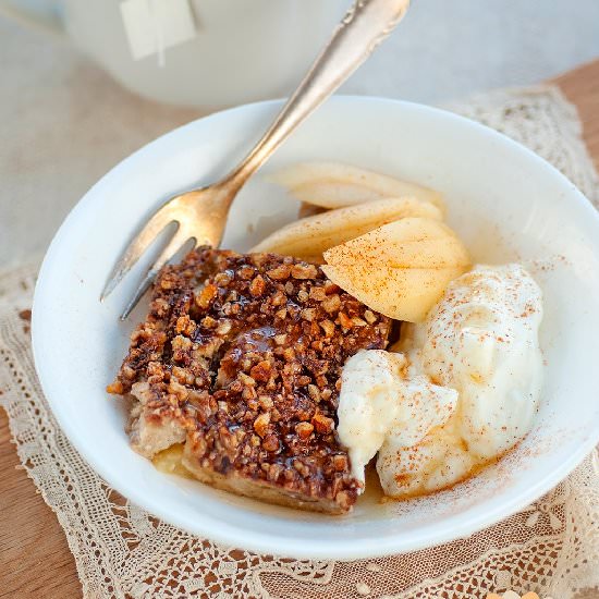 Apple & Pear Oat Breakfast Bake