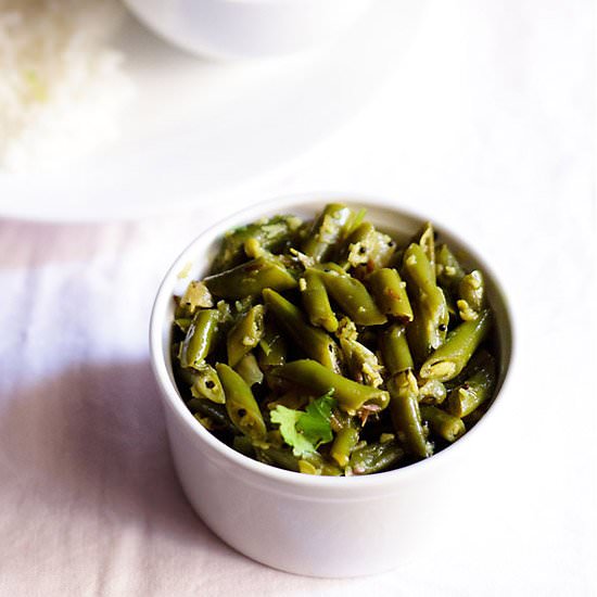French Beans Foogath