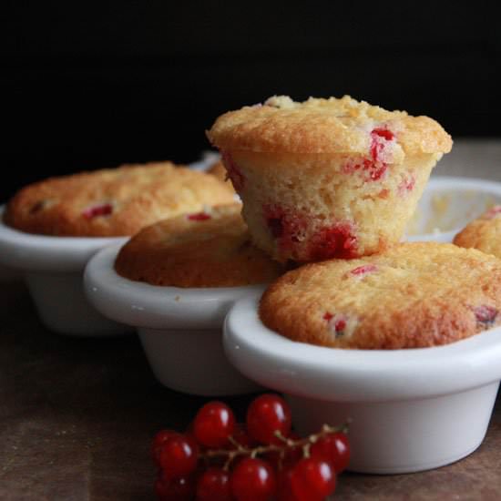 Mini Lemon Currant Poundcakes