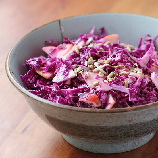 Red Cabbage Slaw