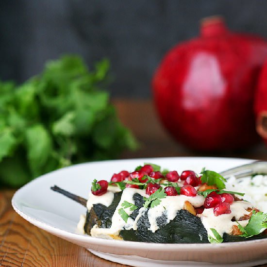 Chiles en Nogada