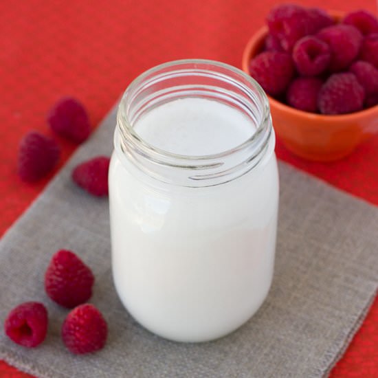 How to Make Coconut Milk Kefir