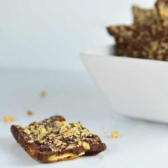 Saltine Toffee Cookies