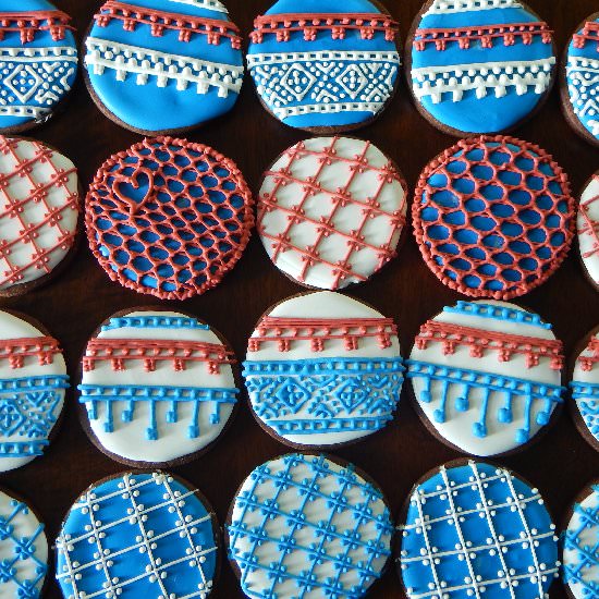 Norwegian Sweater Cookies