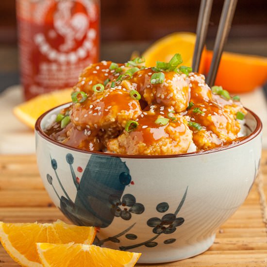 Orange chicken