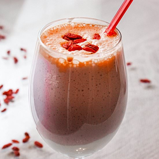 Healthy Cocktail with Goji
