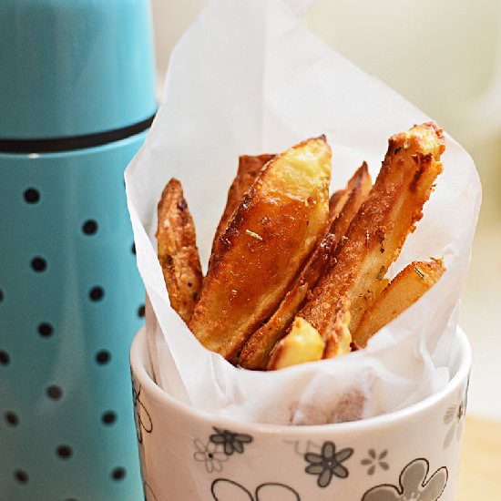 Baked potato fries