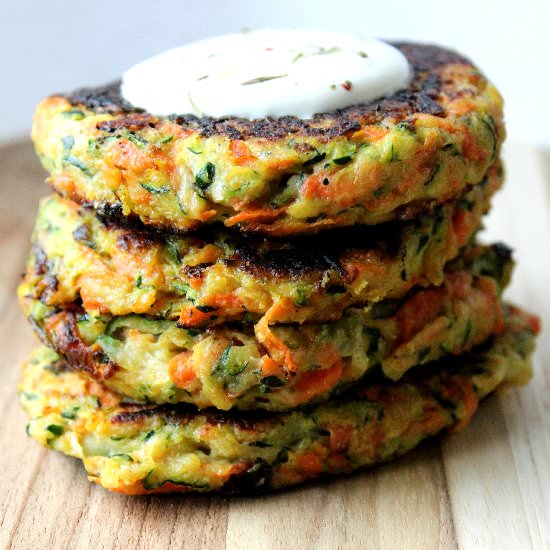 Zucchini Carrot Fritters