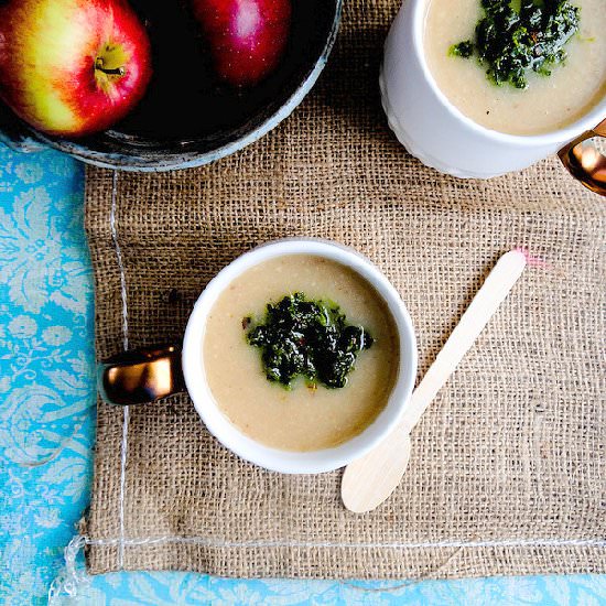 Creamy Celeriac & Apple Soup