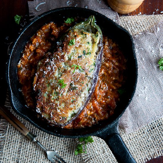 Eggplants a la bonifacienne