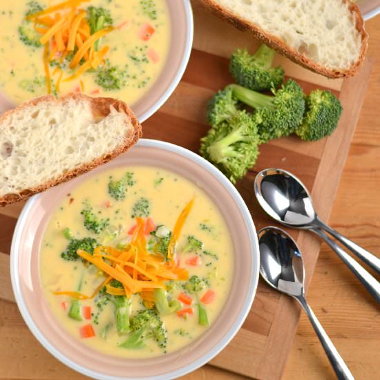 Cheddar Broccoli Soup
