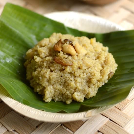 Foxtail Millet Pongal