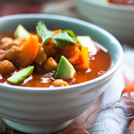 Chickpea soup