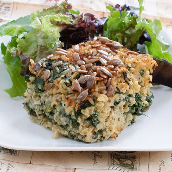Spinach-Rice Casserole