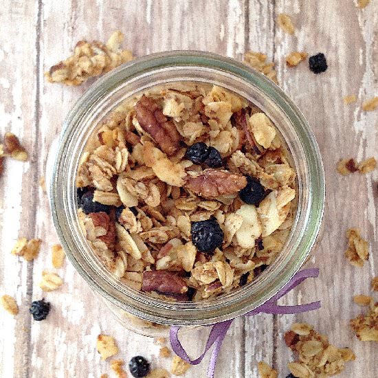 Blueberry Flax Granola