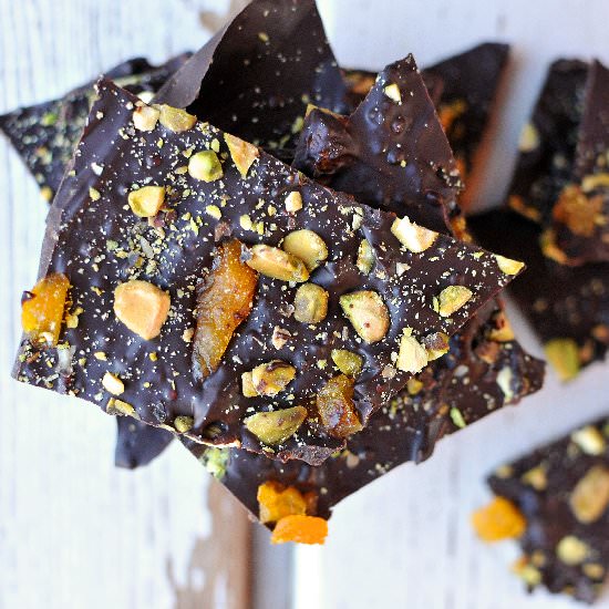 Chocolate Bark w/Toasted Quinoa