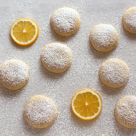 Meyer Lemon Cloud Cookies
