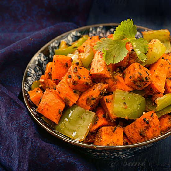 Curried Sweet Potato