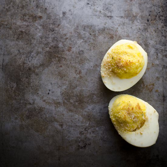 Boursin Deviled Eggs