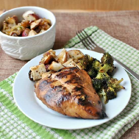 Tangy Marinated Grilled Chicken