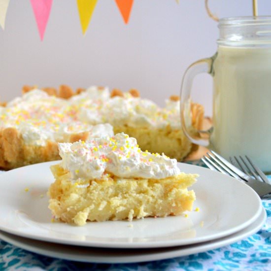 Irish Lemon Pudding Tart