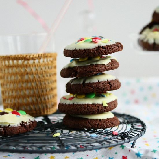 Chocolate Spelt Cookies