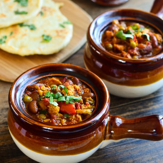 Indian Spiced Turkey Chili