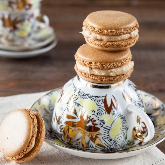 Peanut Butter Macarons