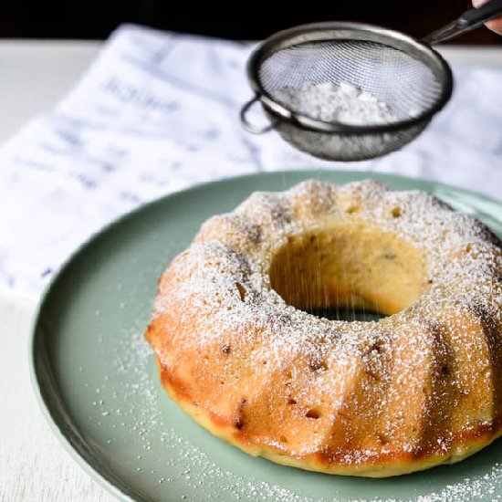 Passionfruit Yogurt & Banana Cake