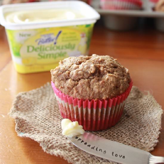 Coconut Carrot Muffins