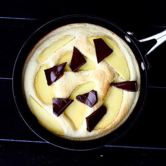 Mango Chocolate Cloud Pancake