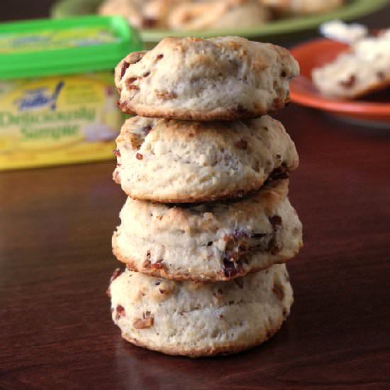 Southern Bacon Biscuits
