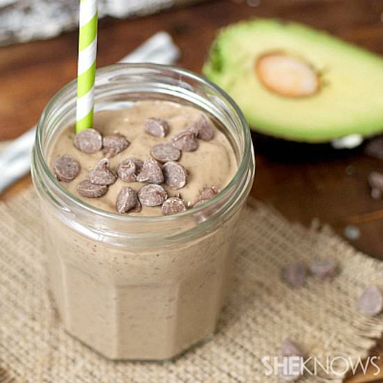 Avocado Chocolate Milkshake