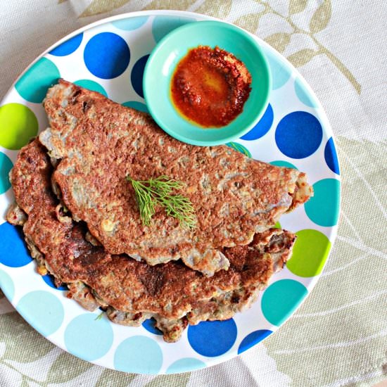 Dill And Lentil Crepes