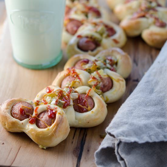 Twisty Sausage Bread