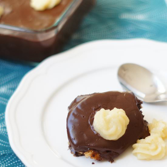 Chocolate Biscuit Pudding