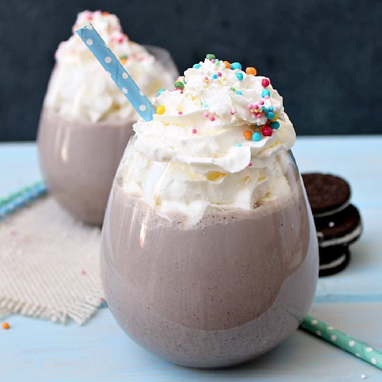 Skinny Oreo Milkshake