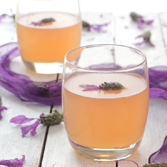 Lemon, Ginger & Lavender Hot Toddy