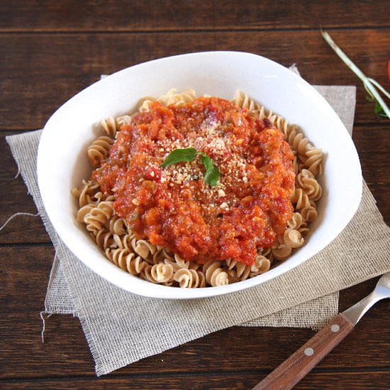 Skinny Vodka Pasta Sauce