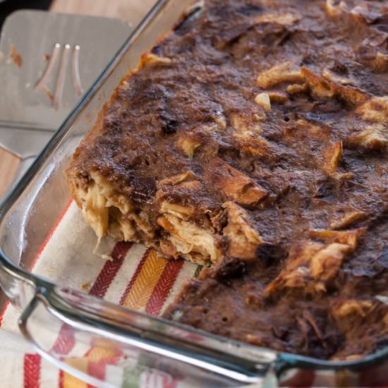 Apple Butter Bread Pudding