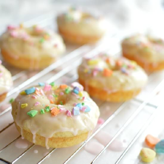 Sweetheart Baked Donuts