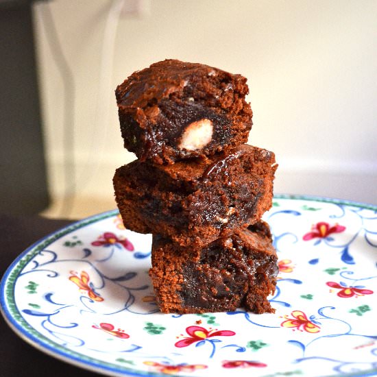 Peppermint patty brownies
