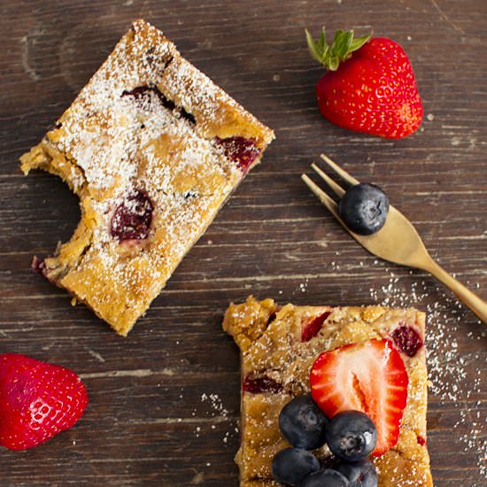 Berry Blondies