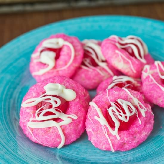 Cream Cheese Cherry Cookies