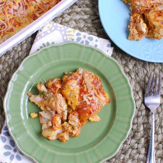 Breakfast Enchilada Casserole