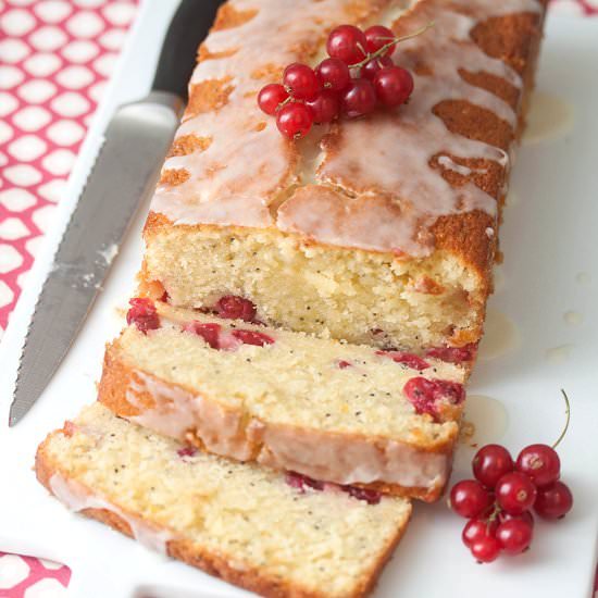 Currant & Poppy Seed Loaf Cake
