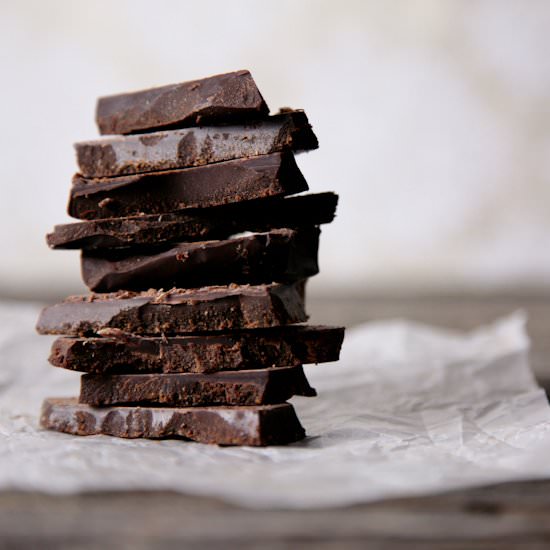 Spiked Eggnog Dark Chocolate