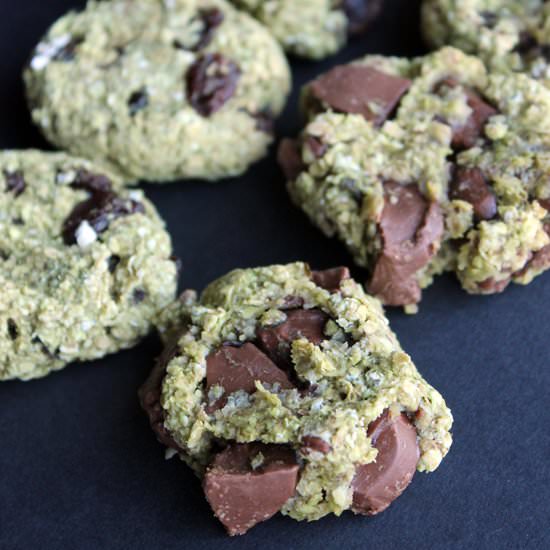 Avocado Oat Cookies